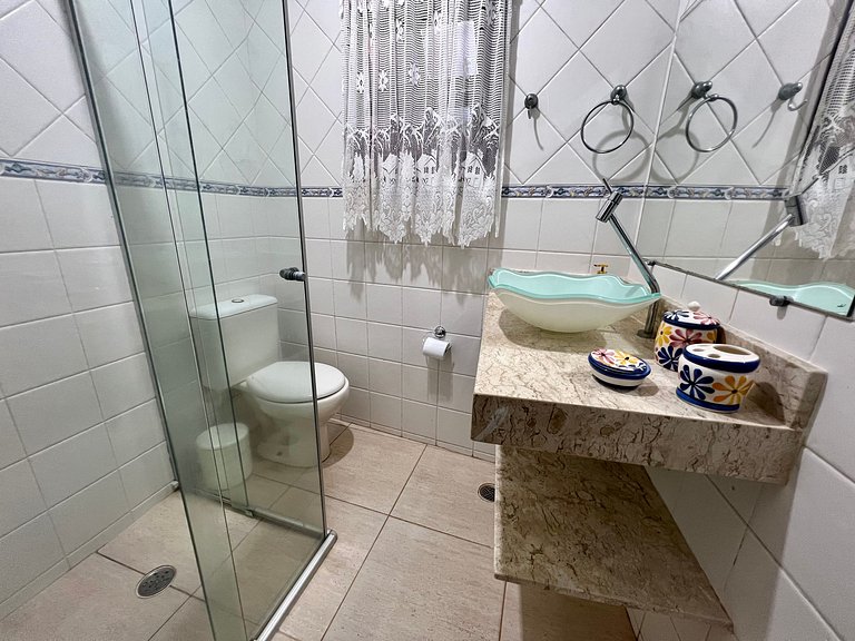 300 MTS Praia +Piscina +Hidro +Ar cond +Sinuca