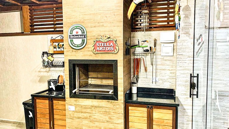 Perto do mar completa com piscina ,Hidro e sinuca