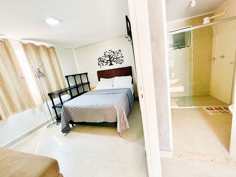 300 MTS Praia +Piscina +Hidro +Ar cond +Sinuca