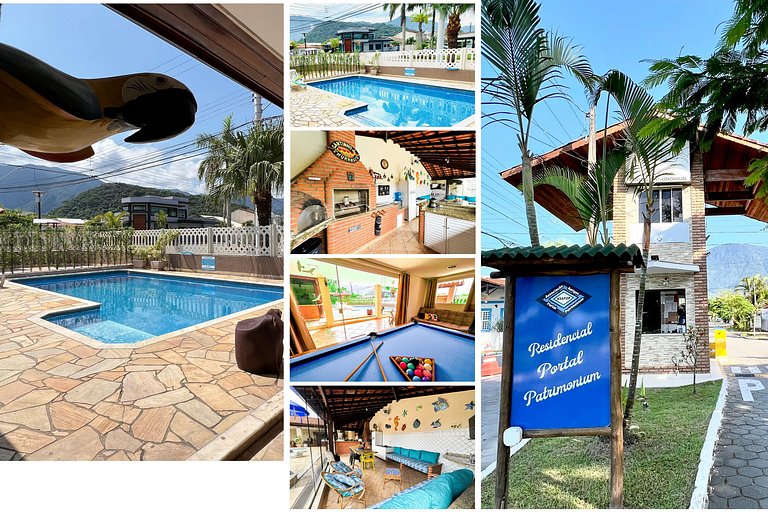 Casa dos Sonhos: Piscina com Hidro ,Sinuca em Cond.