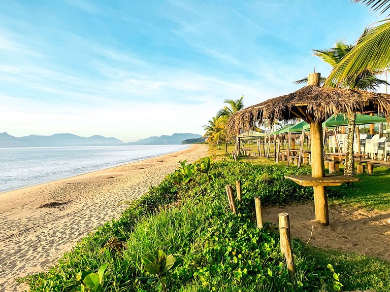 300 MTS Praia +Piscina +Hidro +Ar cond +Sinuca