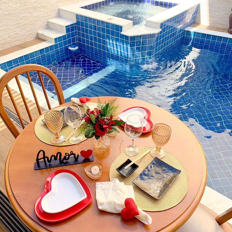 Perto do mar completa com piscina e sinuca