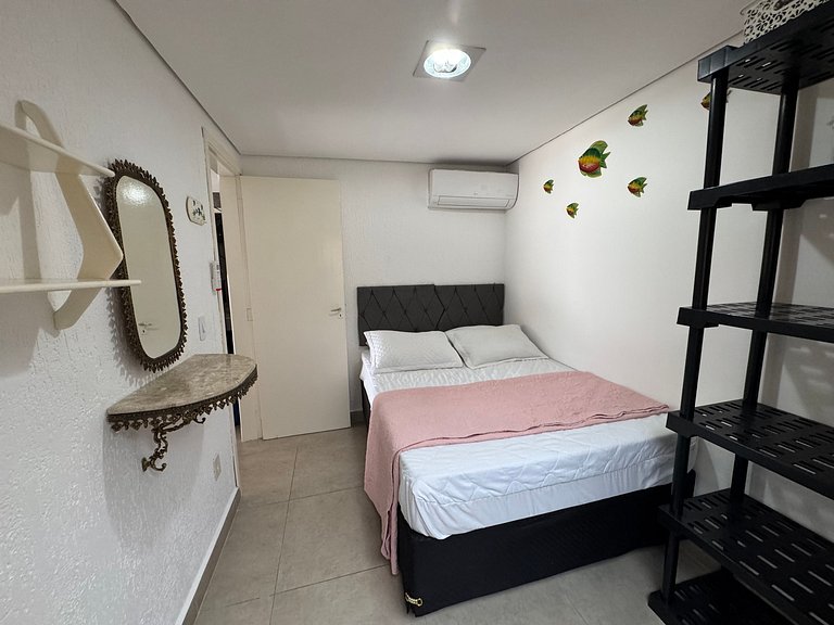 300 MTS Praia +Piscina +Hidro +Ar cond +Sinuca