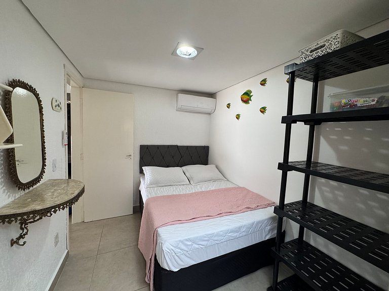 Praia/Piscina com Hidro/Sinuca 200 mts da praia