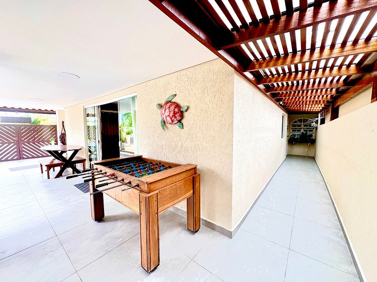 Praia/Piscina com Hidro/Sinuca 200 mts da praia